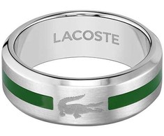Lacoste Originalus vyriško plieno žiedo trafaretas 2040083