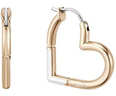 Lacoste Romantiški bronziniai auskarai Heart Ines 2040330