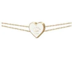 Lacoste Romantiška rožinio aukso apyrankė Heart 2040397