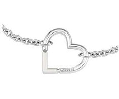 Lacoste Romantic steel bracelet Srdíčko Ines 2040326