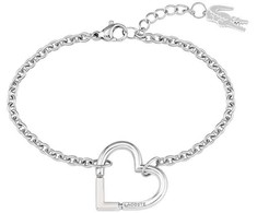 Lacoste Romantic steel bracelet Srdíčko Ines 2040326