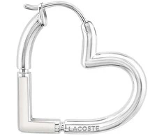 Lacoste Romantiški plieniniai auskarai Heart Ines 2040356