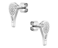 Lacoste Steel earrings Tennis racket Winna 2040039