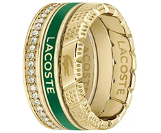Lacoste Stylish set of steel rings 2040282