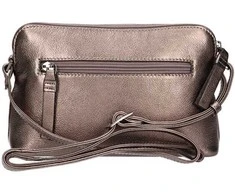Lagen Dámská kožená crossbody kabelka LG022M DK.Sidabrinis