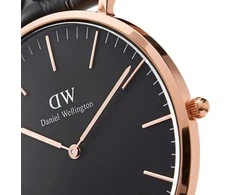 Laikrodis Daniel Wellington Classic 40 Sheffield RG Juodas DW00100127