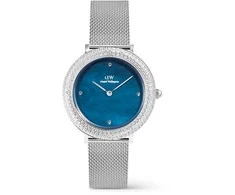 Laikrodis Daniel Wellington Crystalline Bezel Sterling Mėlyna DW00100825
