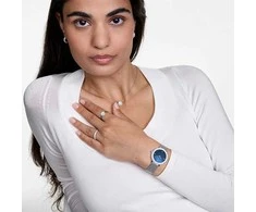 Laikrodis Daniel Wellington Crystalline Bezel Sterling Mėlyna DW00100825