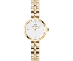 Moteriškas laikrodis DANIEL WELLINGTON Elan Lumine Gold 22mm DW00100715 + BOX (zw522e)