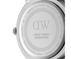 Laikrodis DANIEL WELLINGTON DW00100677. Kvarcas, Juoda Spalva. Vyriški.