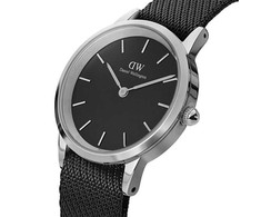 Laikrodis DANIEL WELLINGTON DW00100678. Kvarcas, Juoda Spalva. Vyriški.
