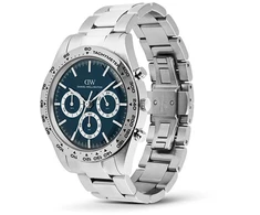Laikrodis Daniel Wellington Iconic Tachymeter 42 3-Link Arctic S DW00100949