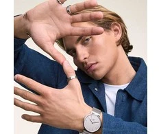 Laikrodis DANIEL WELLINGTON DW00100775. Kvarcas, Spalva žalia. Moteris.