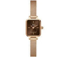 Laikrodis Daniel Wellington Micro Quadro Mini Melrose Amber DW00100649