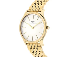 Laikrodis Daniel Wellington Pathfinder 39 7-Link Frost-Baltas G DW00100979