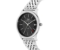 Laikrodis Daniel Wellington Pathfinder GMT 39 7-Link Juodas S DW00100978