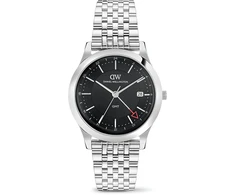 Laikrodis Daniel Wellington Pathfinder GMT 39 7-Link Juodas S DW00100978