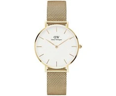 Laikrodis DANIEL WELLINGTON WOMEN'S WATCH DW00100348 - Petite Evergold 32mm
