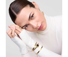 Laikrodis Daniel Wellington Quadro Mini 15.4x18.2 Arch 3-Link Onyx Sunray Gold DW00100851