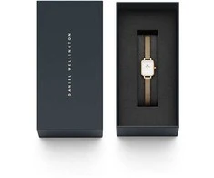 MOTERIS LAIKRODIS DANIEL WELLINGTON Quadro Mini 15mm DW00100725 + BOX (zw524a)