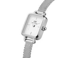 MOTERIŠKAS LAIKRODIS DANIEL WELLINGTON Quadro Mini 15mm DW00100726 + BOX (zw524b)