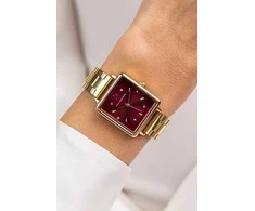 Laikrodis Emily Westwood Burgundy Gold Mauese EKM-4214GQ