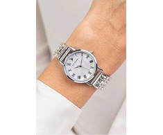 Laikrodis Emily Westwood Plieninis perlas EKH-5714SQ
