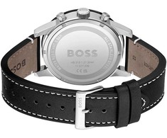 Laikrodis HUGO BOSS 1513920. Kwarcowy, Kolor juoda. Mężczyzna.