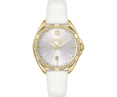 Hugo Boss Laikrodis BOSS 1502619. Kwarcowy, Kolor balta. Kobieta.