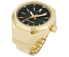 Laikrodis Nine West Dámské hodinky v prstenu NW/3342RINGBKG