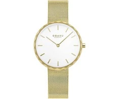 Laikrodis Obaku Folder Gold V252LXGIMG