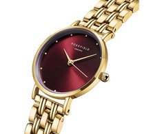 Laikrodis Rosefield Mažos redakcijos Burgundy Gold SEGSG-SE01