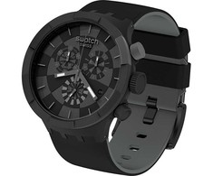 Laikrodis SWATCH modelis CHECKPOINT Juodas