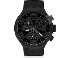 Laikrodis SWATCH modelis CHECKPOINT Juodas