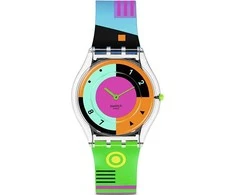 Laikrodis Swatch Neoninis karštas lenktynininkas SS08K119