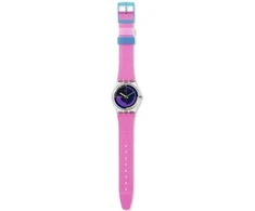 Laikrodis Swatch Neoninė rožinė podiumo SO28K111