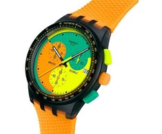 Laikrodis SWATCH modelis NEON SIGNAL FLAG