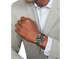 Laikrodis TOMMY HILFIGER 1792188. Kwarcowy, Kolor žalia. Mężczyzna.