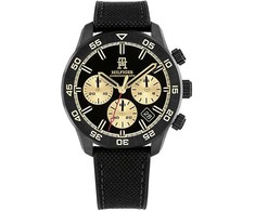 Laikrodis TOMMY HILFIGER 1792182. Kvarcas, Juoda Spalva. Vyriški.