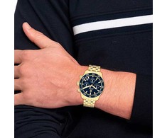 Laikrodis TOMMY HILFIGER 1792158. Kwarcowy, Kolor mėlyna. Mężczyzna.