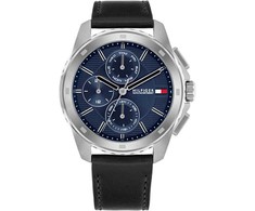 Laikrodis TOMMY HILFIGER 1710619. Kwarcowy, Kolor mėlyna. Mężczyzna.