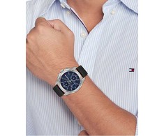 Laikrodis TOMMY HILFIGER 1710619. Kwarcowy, Kolor mėlyna. Mężczyzna.