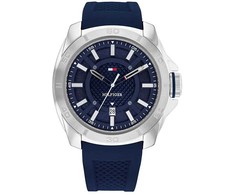 Laikrodis TOMMY HILFIGER 1792134. Kwarcowy, Kolor mėlyna. Mężczyzna.