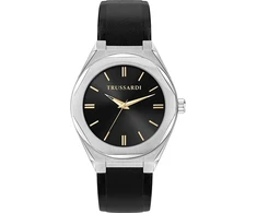Laikrodis TRUSSARDI R2451156001. Kwarcowy, Kolor juoda. Mężczyzna.