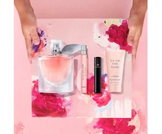 Lancôme - La Vie Est Belle EDP 50 ml + EDP 10 ml + kūno losjonas 50 ml + juodas tušas 2 ml - dovanų rinkinys