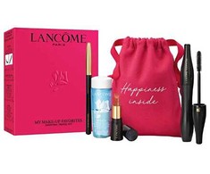 Set Lancome Hypnose Volumizing Blakstienų tušas 01 Juodas 6,2ml + Le Crayon Khol Eye Pieštukas 1,14g + Bi-Facial Make-up Remover 30ml + L'Absolu Rouge Kreminis Lipstick 274 1,6g + Pouch