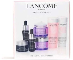 Set Lancome: Renergie HPN 300-Peptide Anti-Aging Daily Kreminis For Face, 2 vnt., 15 ml + Advanced Genifique Anti-Aging Serum For Face, 2 vnt., 7 ml *Miniature + Advanced Genifique Hydration Paakių kremas, 5 ml + Galatée Confort Free of allergens Makeup Rem
