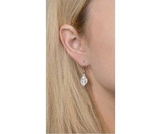 Levien Dazzling Lemon Crystal auskarai