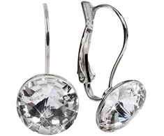 Levien Elegantiški Rivoli Crystal auskarai
