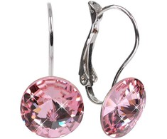 Levien Elegant Rivoli Light Rose auskarai